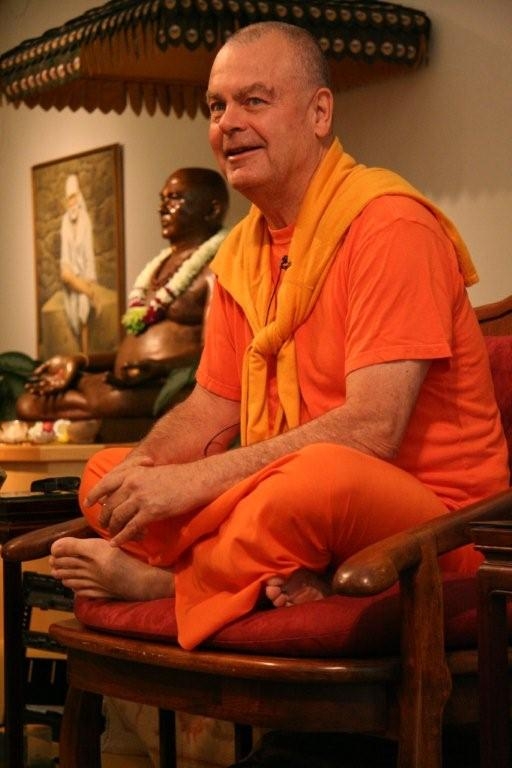 Swami Chetanananda, July 2010